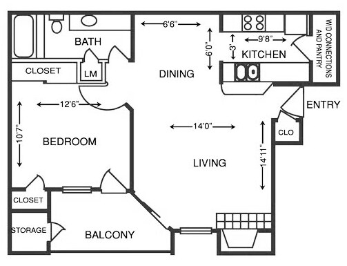 Unit 1026 0331 floor plan